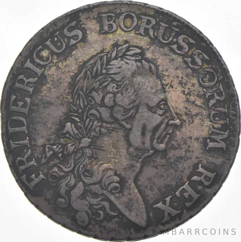 1786 Prussia 1 Thaler Taler *7978
