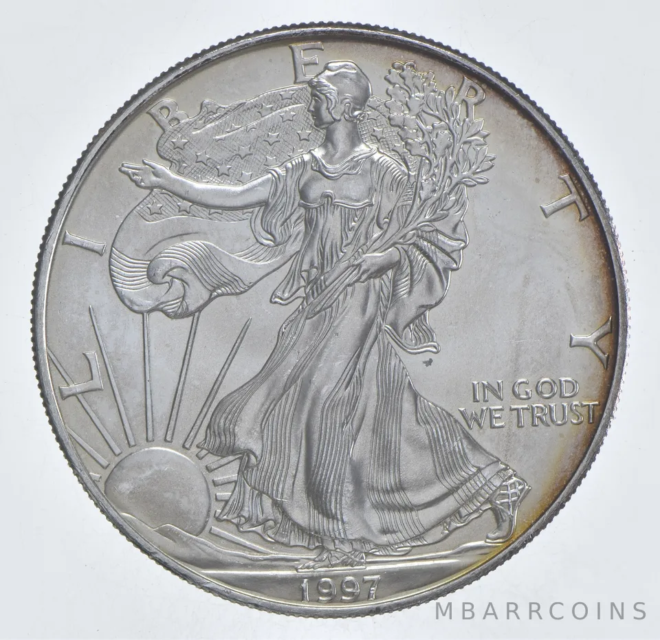Better Date 1997 American Silver Eagle 1 Troy Oz .999 Fine Silver *372