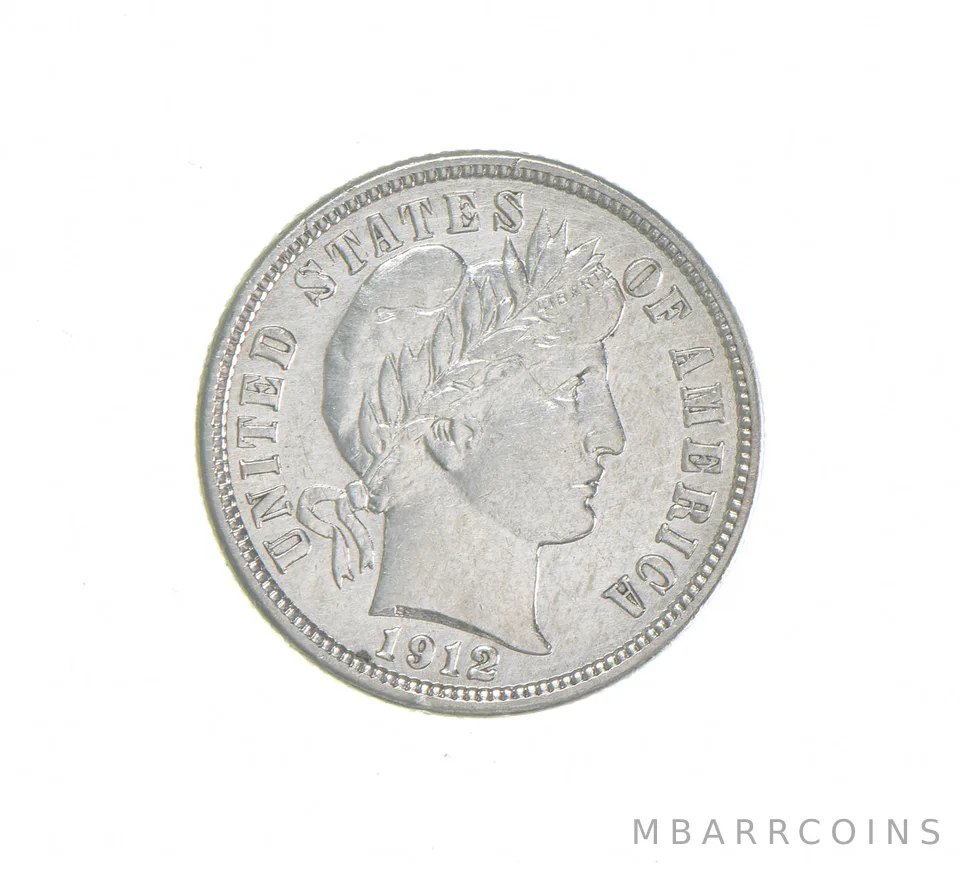 1912 Barber Dime *2413