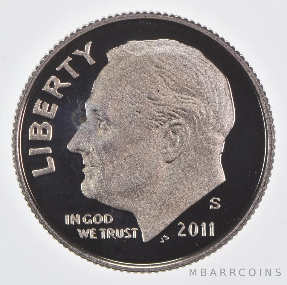 2011-S Roosevelt Dime CLAD Proof