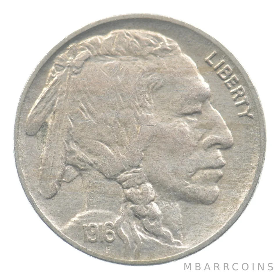 1916 Indian Head Buffalo Nickel *9228