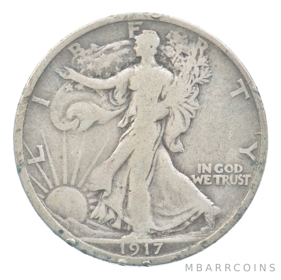 1917-S Walking Liberty Half Dollar *0373