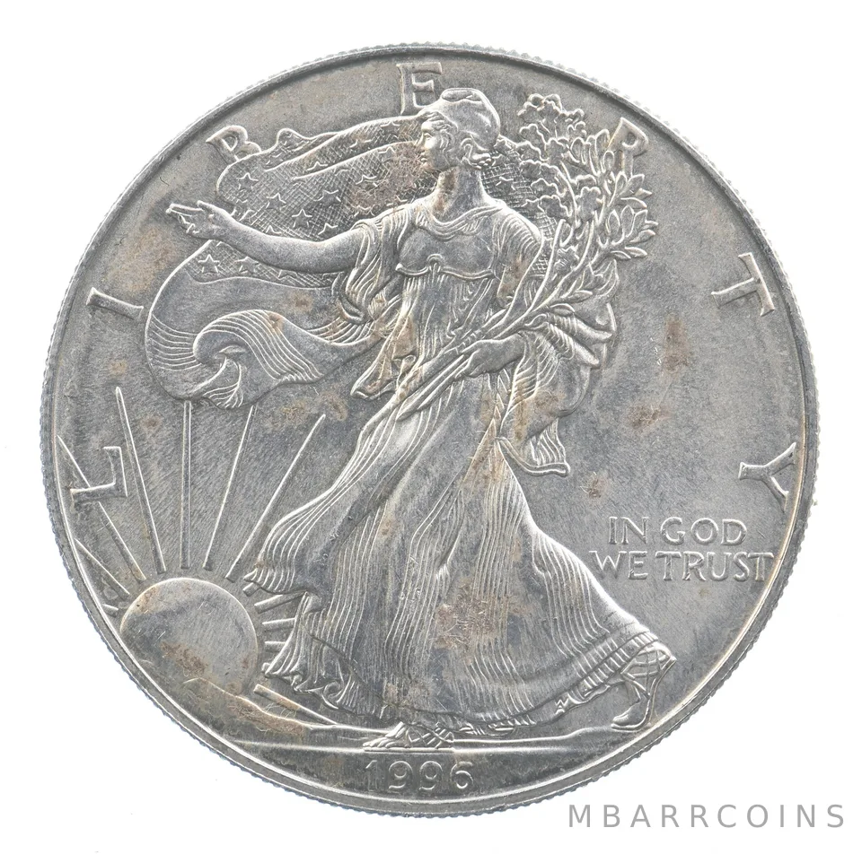 Better Date 1996 American Silver Eagle 1 Troy Oz .999 Fine Silver *707