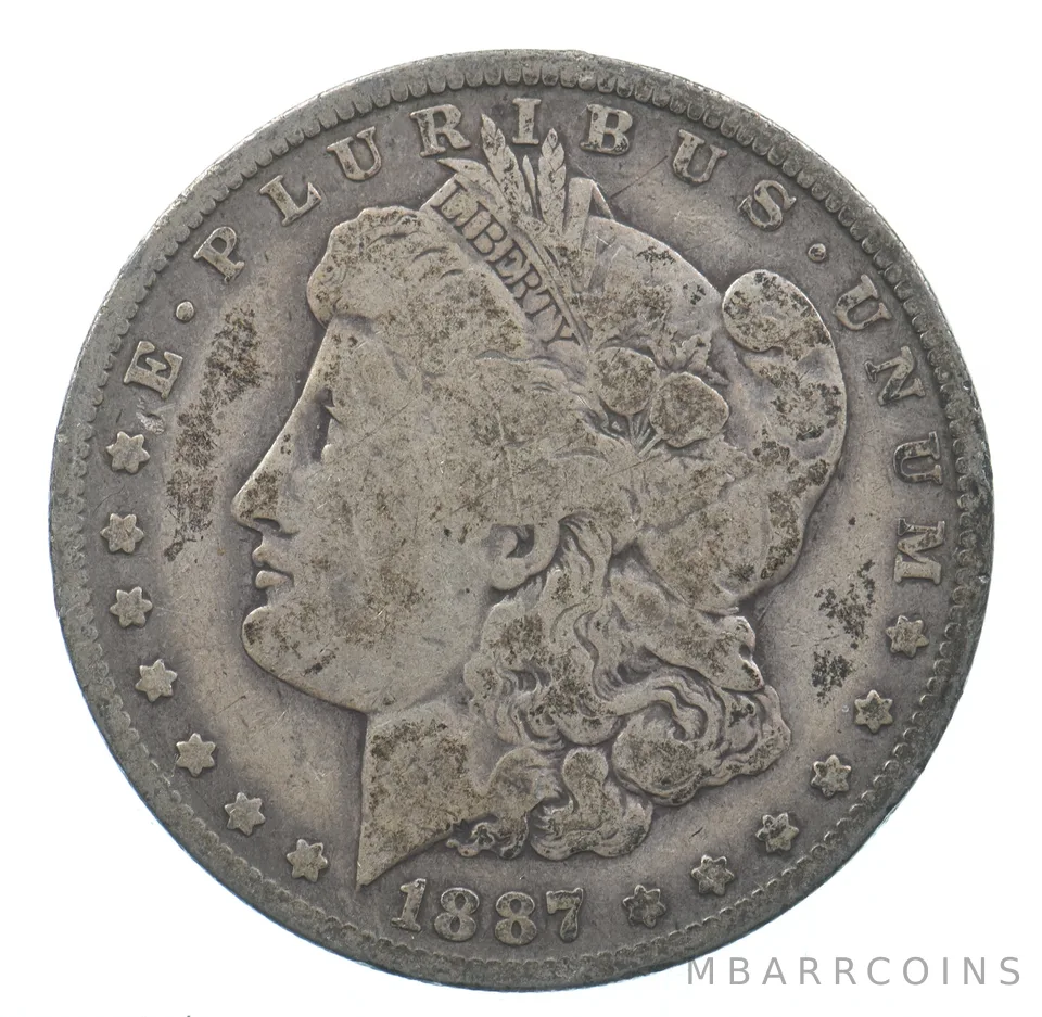 Early - 1887-O Morgan Silver Dollar - 90% US Coin *692