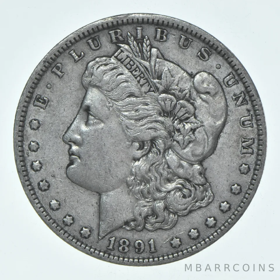 XF 1891-O Morgan Silver Dollar (1 coin)