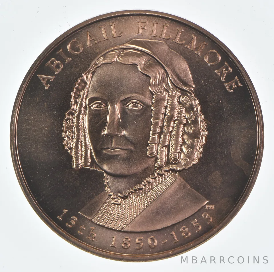 2010 Abigail Fillmore Bronze Medal First Spouse Series