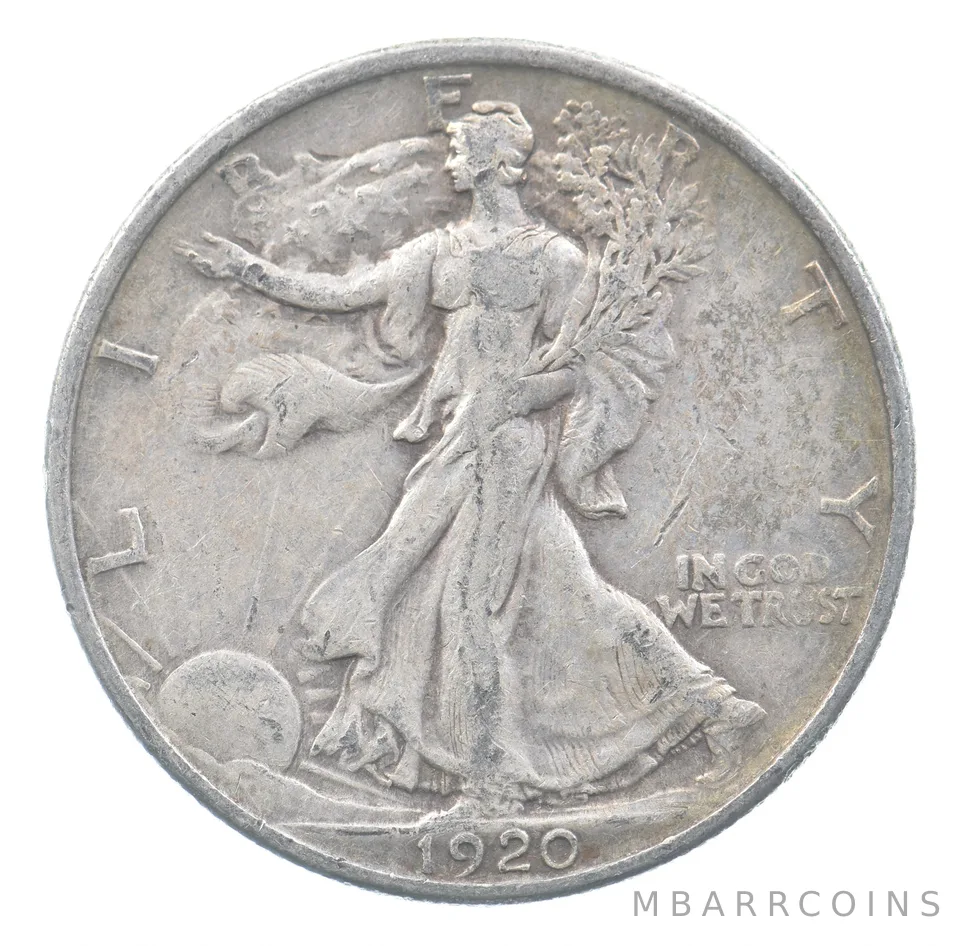 1920 Walking Liberty Half Dollar *2584