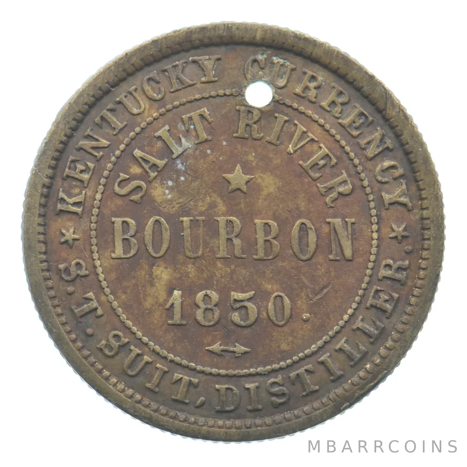 1850 Salt River Bourbon S.T. Suite Jefferson County KY Store Card Token *5003