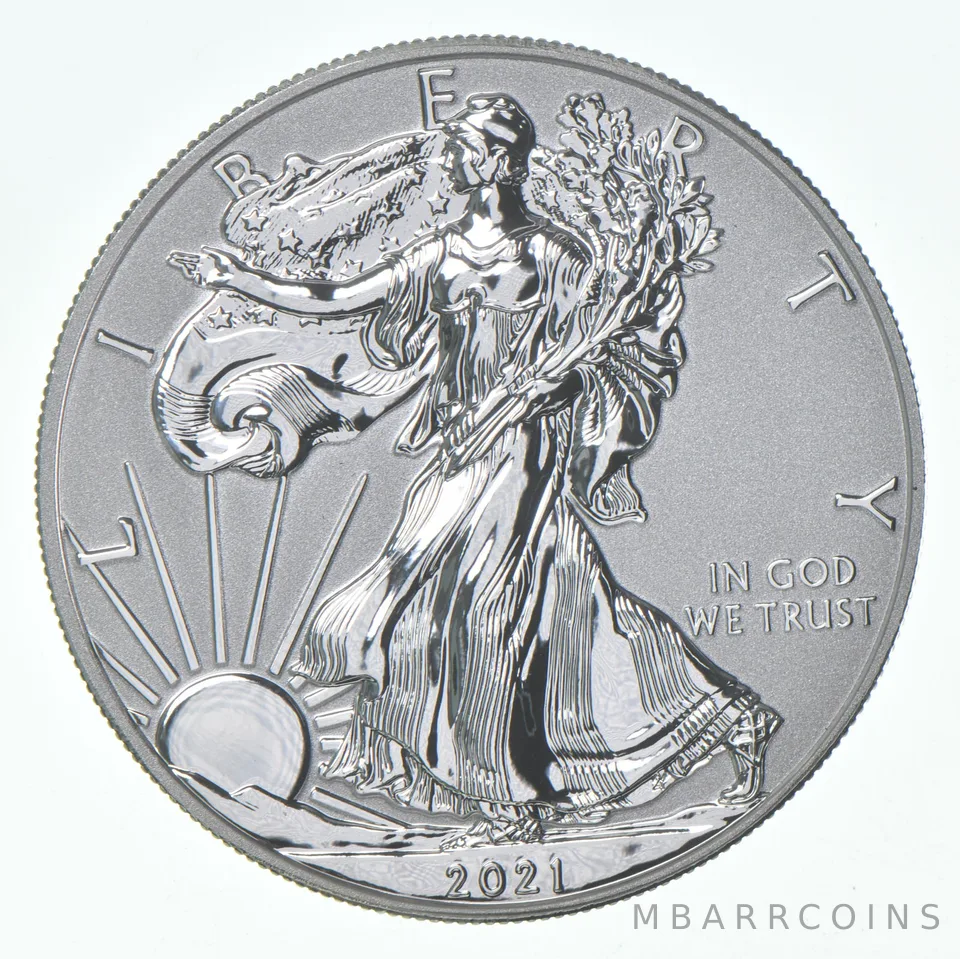 2021-W American Silver Eagle Type 1 Reverse Proof
