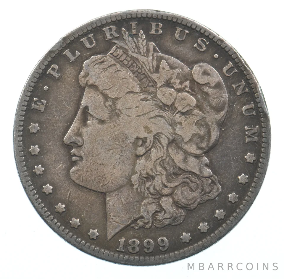 Early - 1899-S Morgan Silver Dollar - 90% US Coin *862