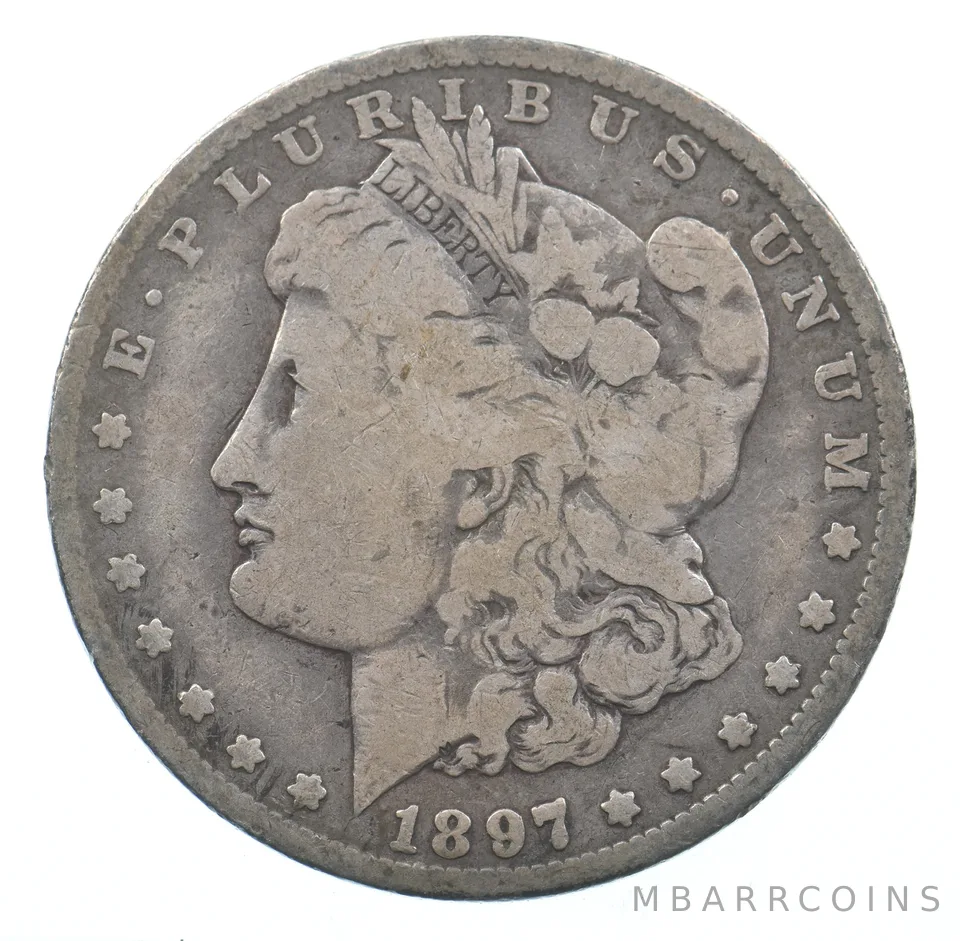 Early - 1897-O Morgan Silver Dollar - 90% US Coin *747