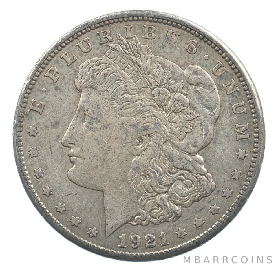 Early - 1921-S Morgan Silver Dollar - 90% US Coin *470