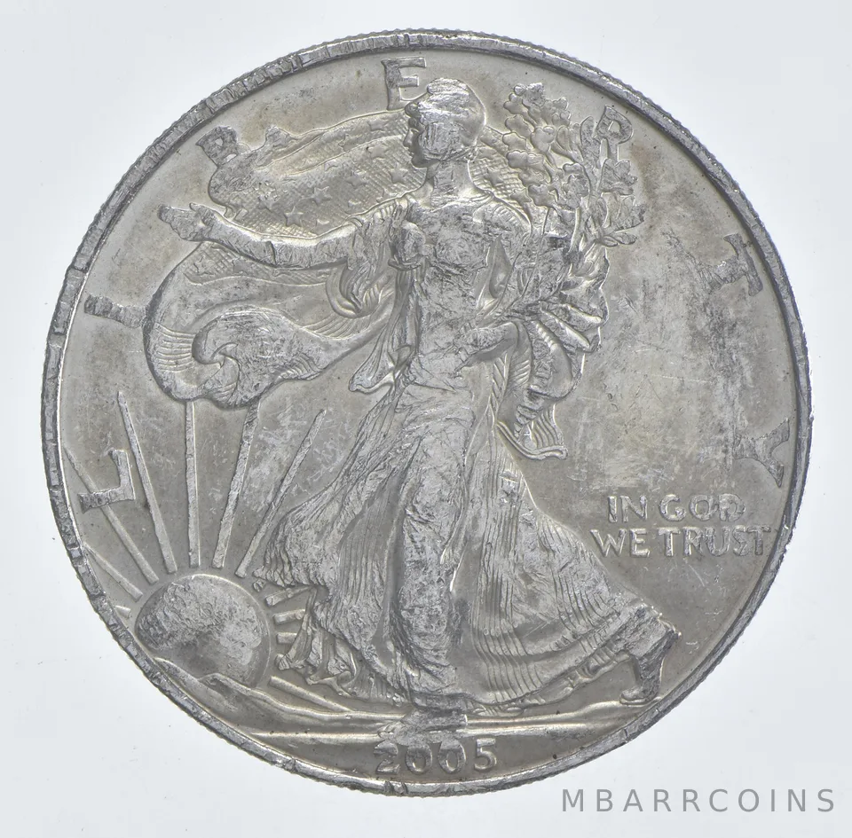 Better Date 2005 American Silver Eagle 1 Troy Oz .999 Fine Silver *428