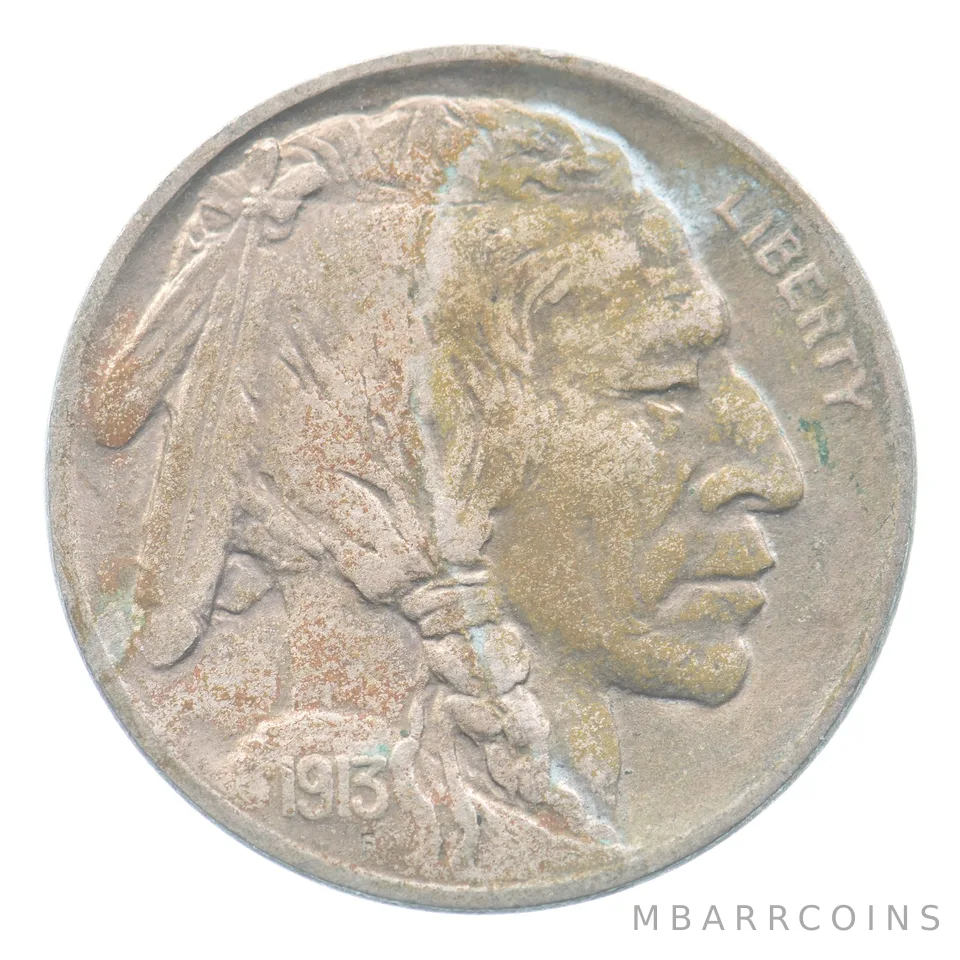 1913 Indian Head Buffalo Nickel Type 1 *2078