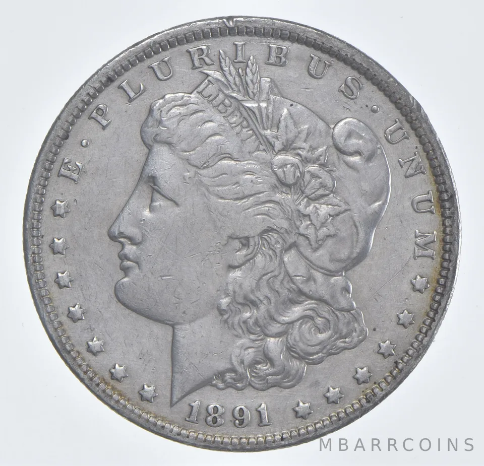 1891-CC Morgan Silver Dollar *1062