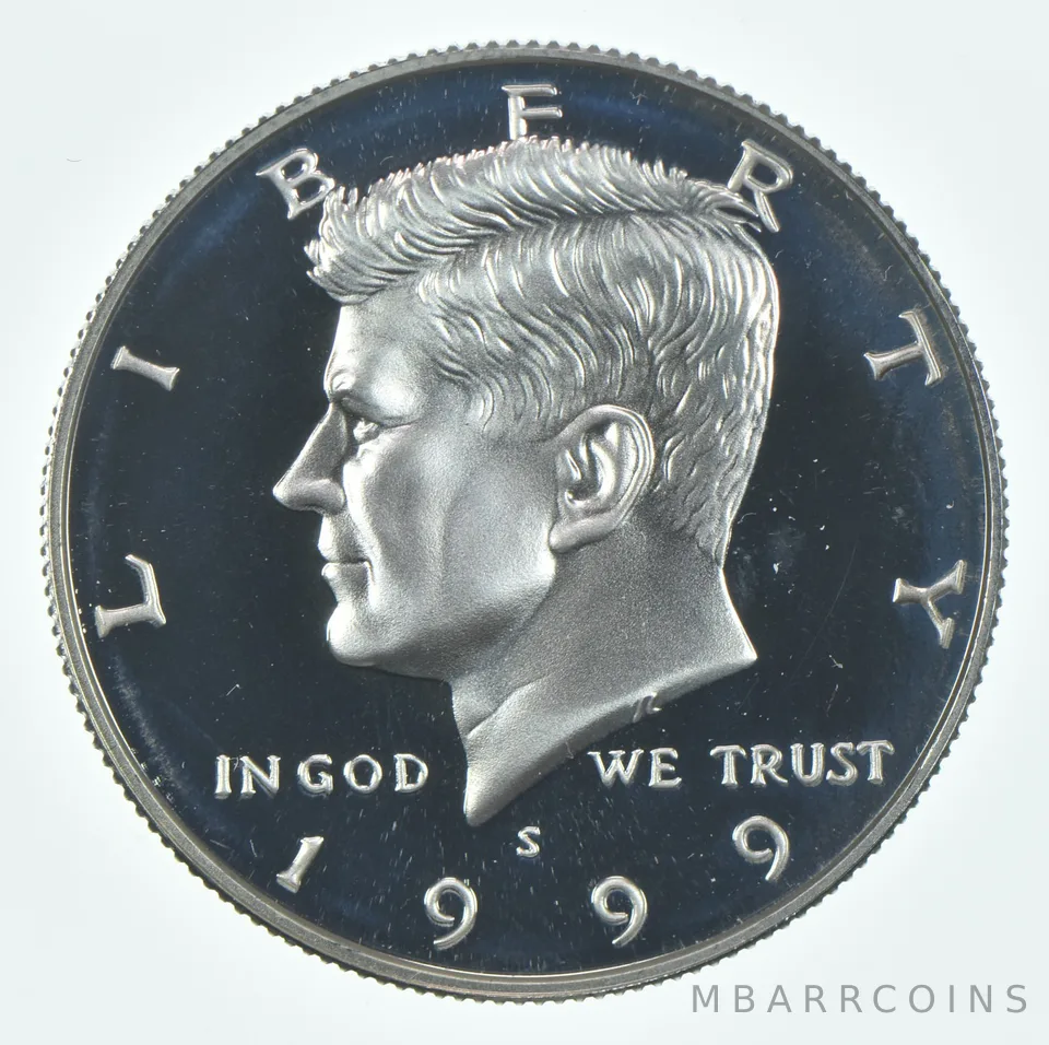 1999-S Kennedy Half Dollar Proof 90% Silver