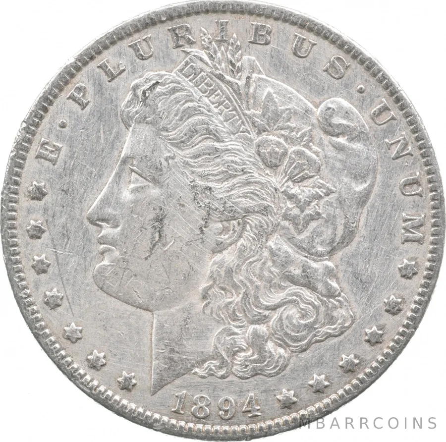 1894-O Morgan Silver Dollar *8458