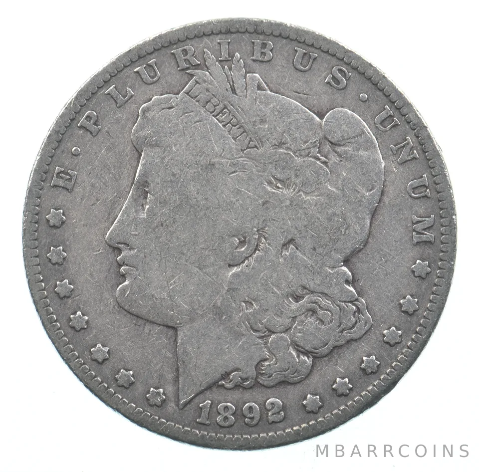 Early - 1892-O Morgan Silver Dollar - 90% US Coin *843