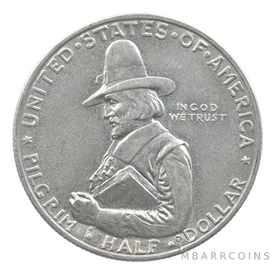 1920 Pilgrim Commemorative Half Dollar *7572