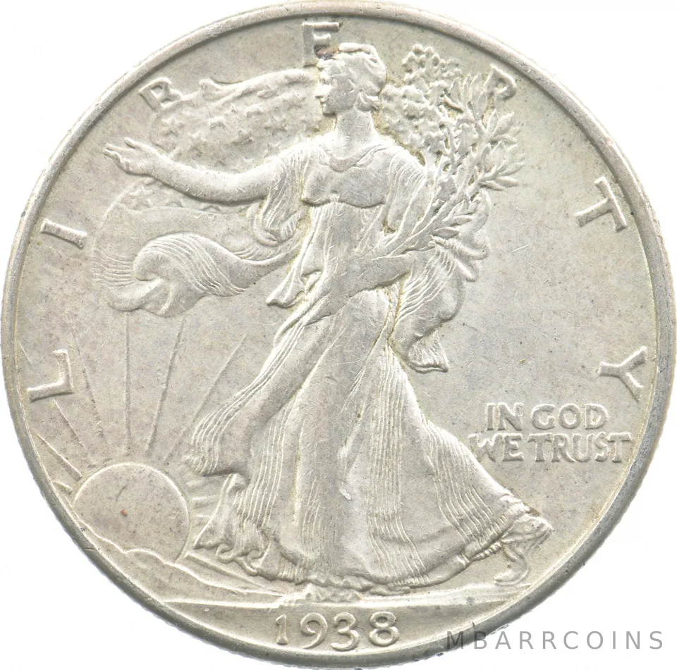1938-D Walking Liberty Half Dollar *7892