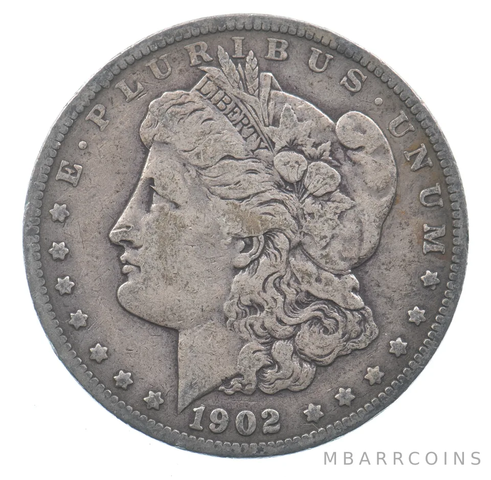 Early - 1902 Morgan Silver Dollar - 90% US Coin *961