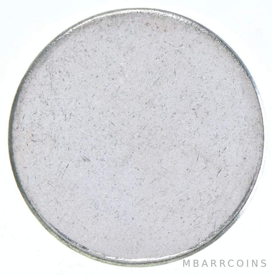 1oz Plain .999 Fine Silver Round - Blank - Engravable