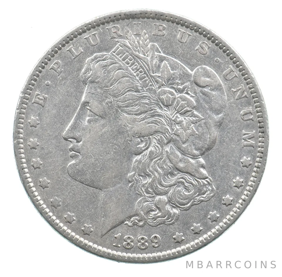 Early - 1889 Morgan Silver Dollar - 90% US Coin *988