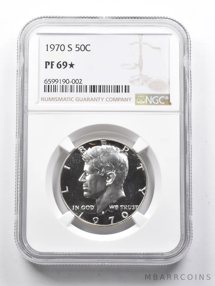 PF69* STAR 1970-S Kennedy Half Dollar NGC *1452