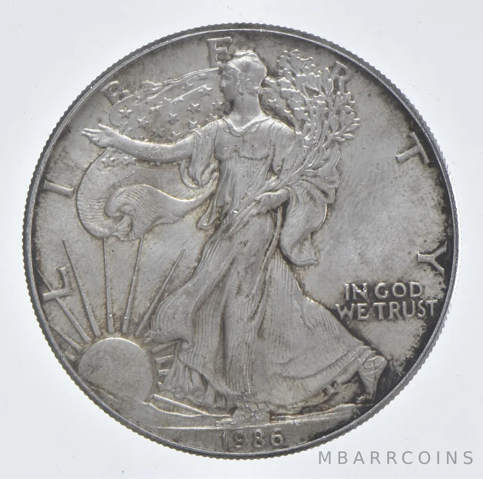 Better Date 1986 American Silver Eagle 1 Troy Oz .999 Fine Silver *143
