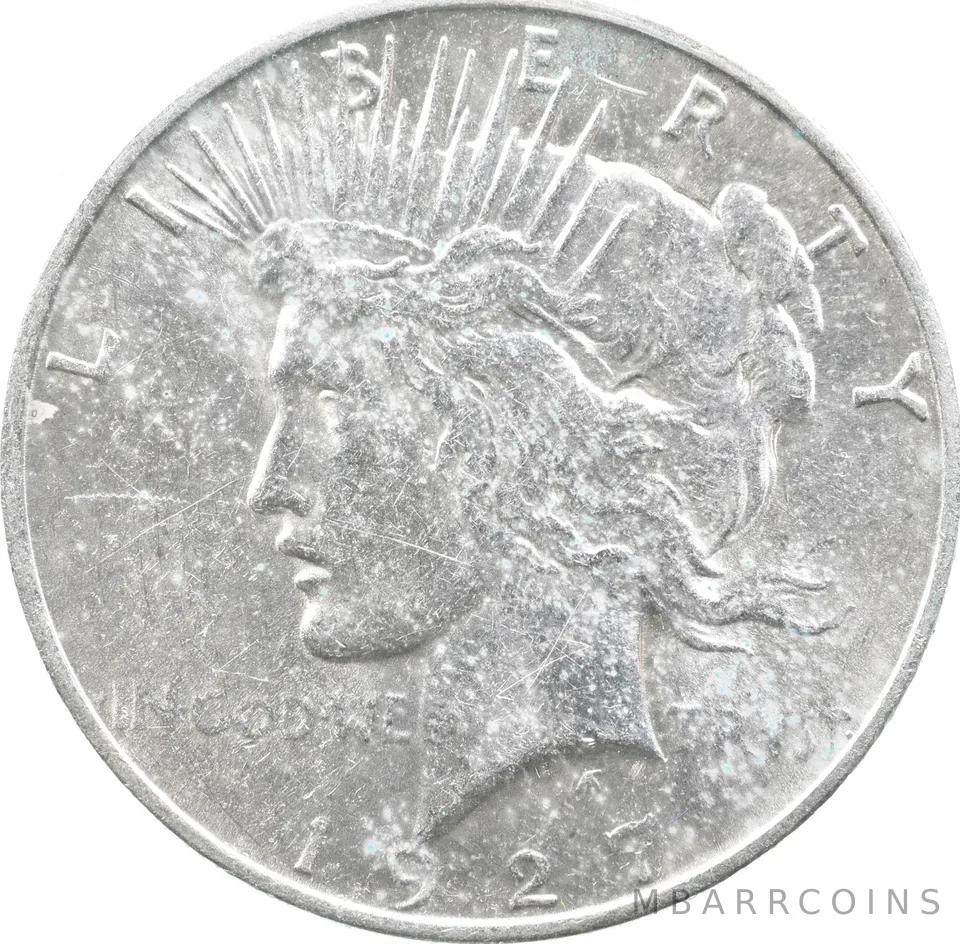 1927-D Peace Silver Dollar *7572