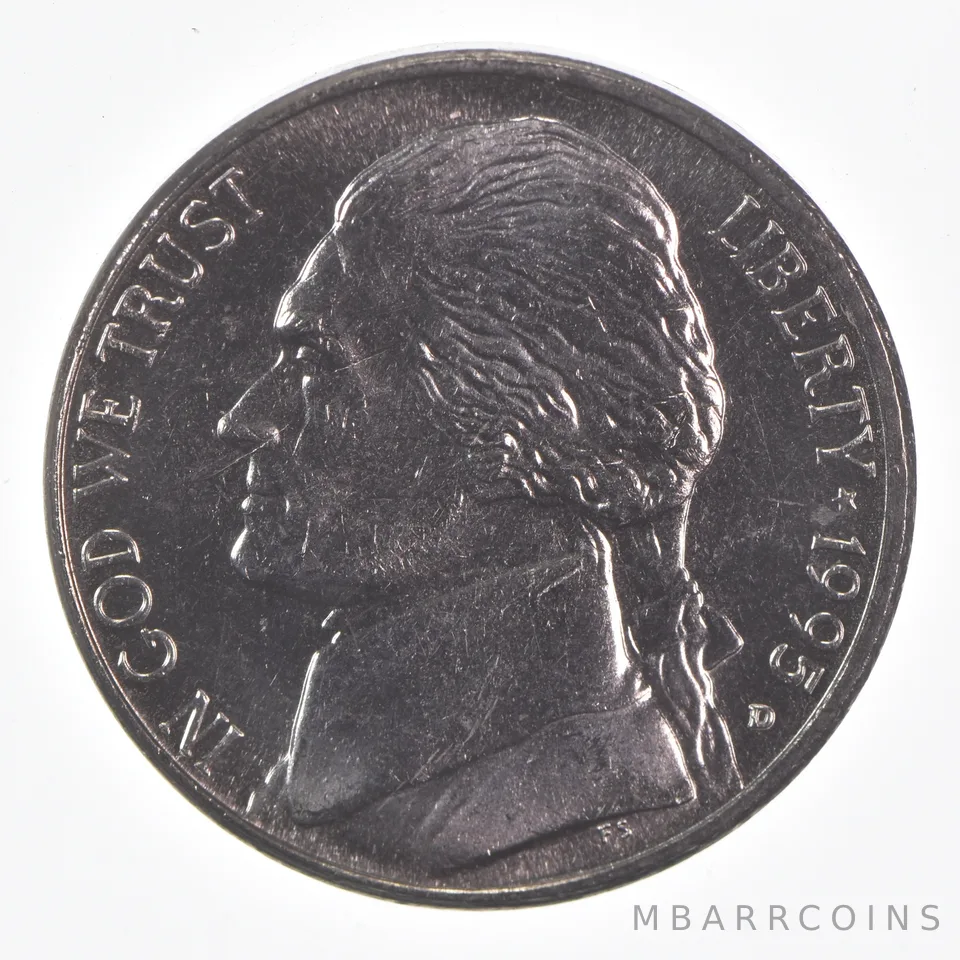 1995-D Jefferson Nickel Unc