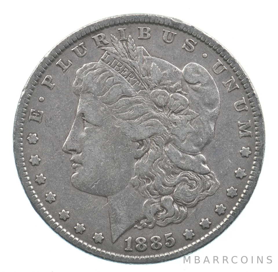Early - 1885 Morgan Silver Dollar - 90% US Coin *855