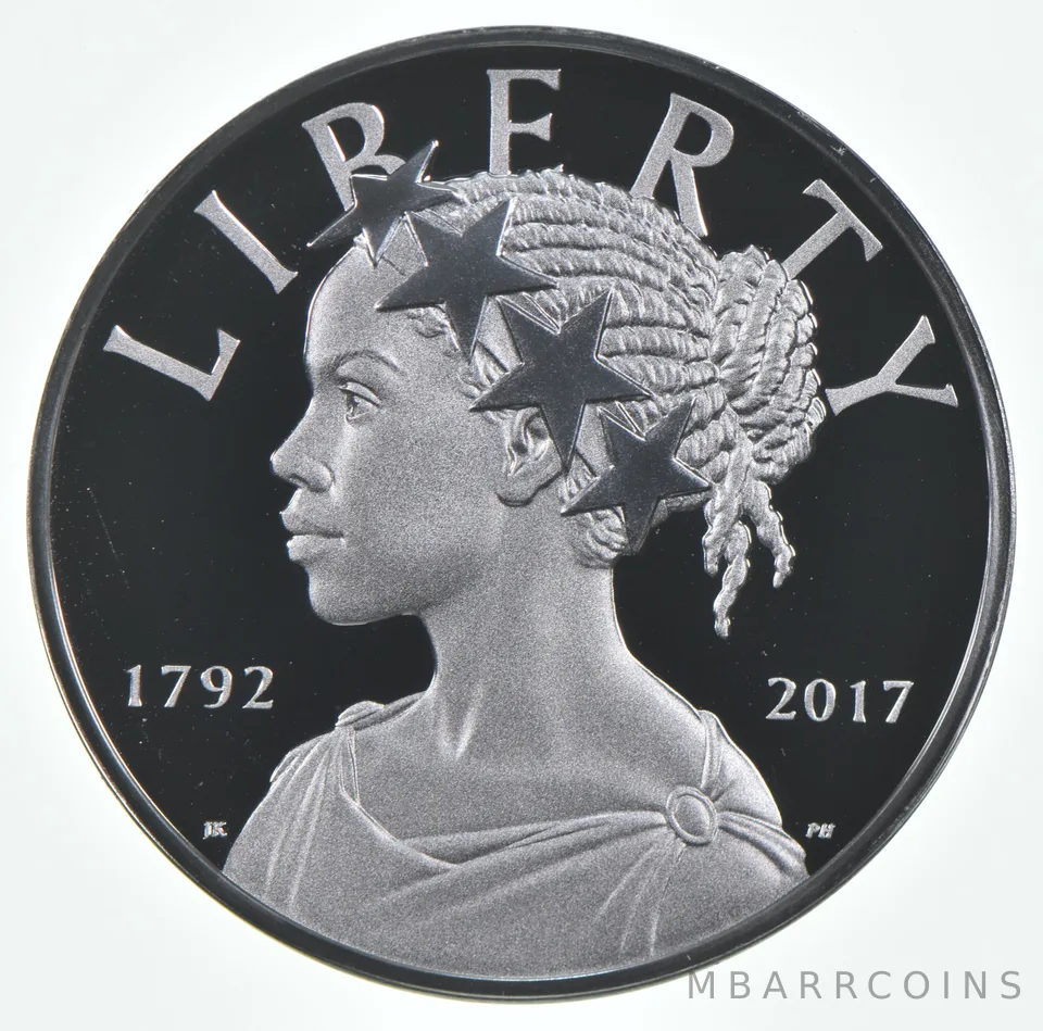 2017-S American Liberty 225TH Anniv. PROOF Silver Medal Round