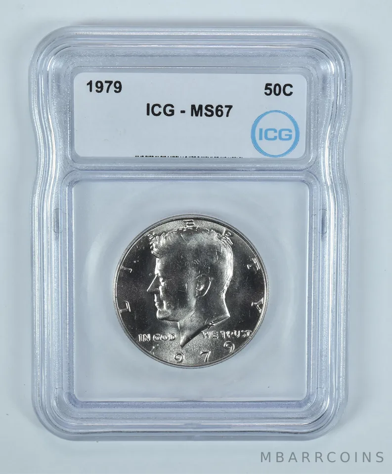 1979 Kennedy Half Dollar MS67 ICG