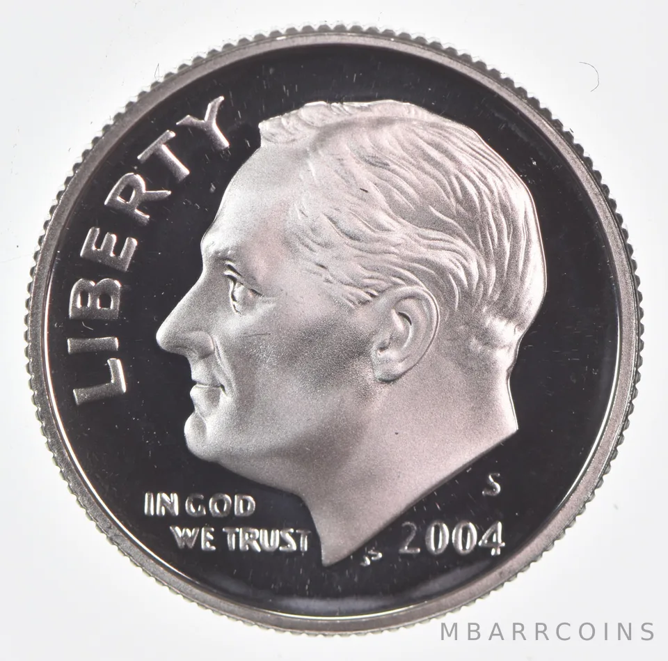 2004-S Roosevelt Dime Proof 90% Silver