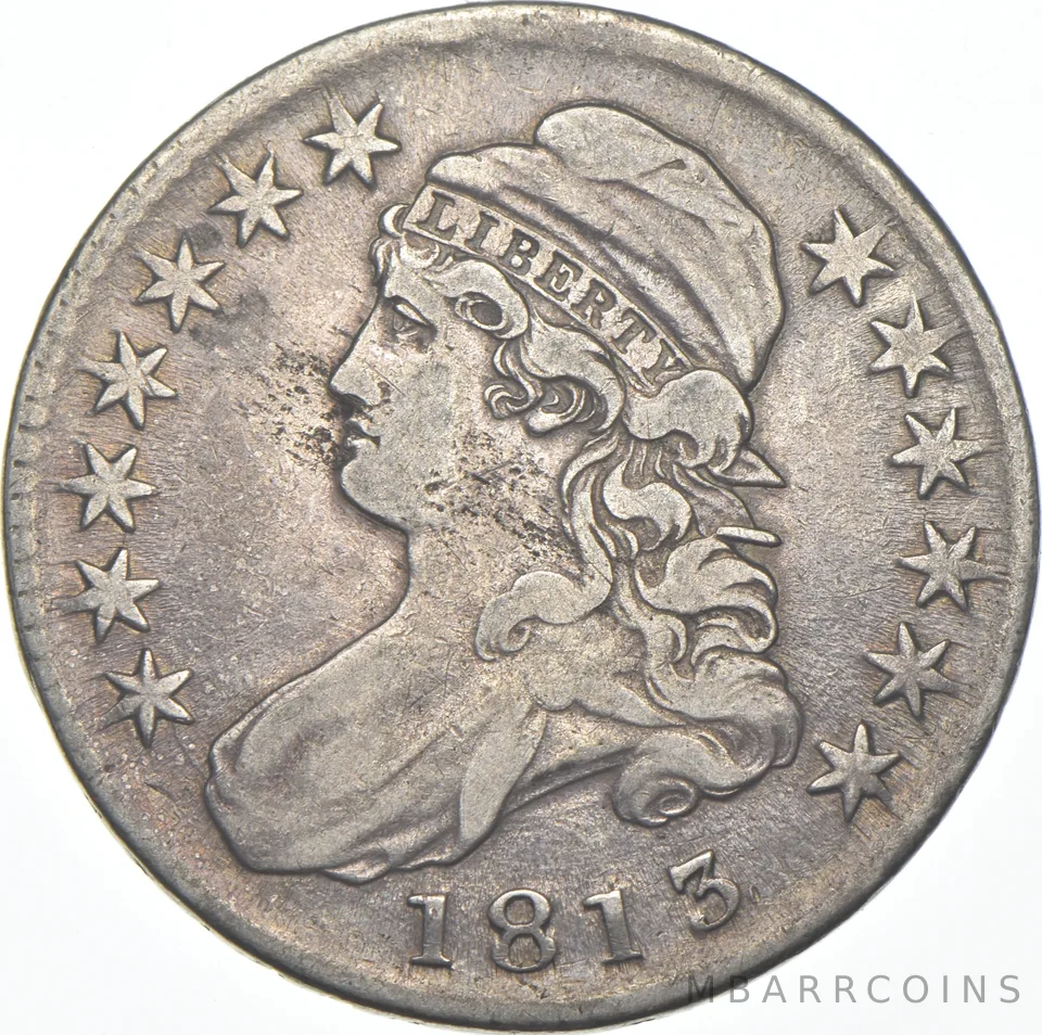 1813 Capped Bust Half Dollar a7908