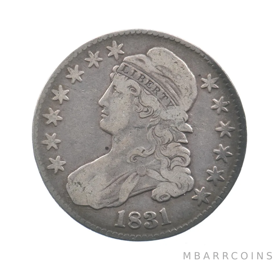1831 Capped Bust Half Dollar *4398