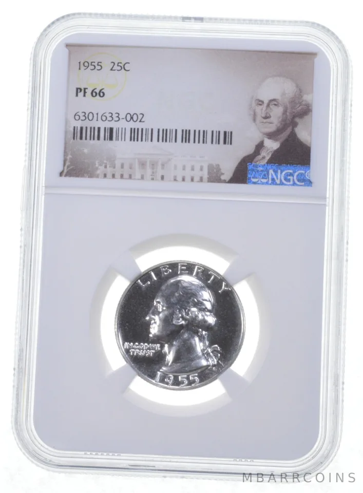 1955 Washington Quarter PF66 NGC Special Label